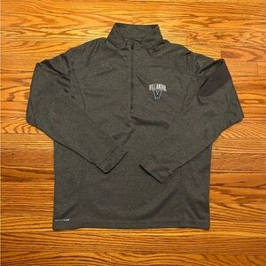 Ping Dark Gray Villanova University Quarter-Zip Jacket
